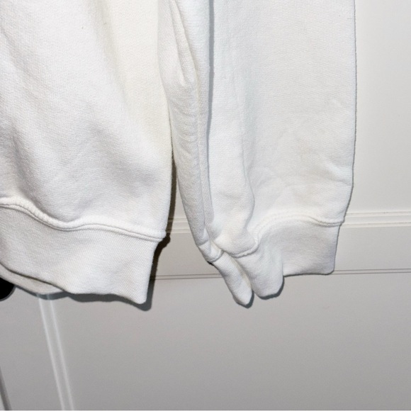 Cowgirl Summer Graphic White Sweatshirt Western Rodeo Surfing Sz S/M Cotton - Picture 9 of 13